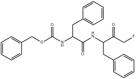 Z-PHE-PHE-FLUOROMETHYLKETONE Struktur