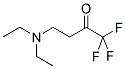 4-DIETHYLAMINO-1,1,1-TRIFLUOROBUTAN-2-ONE Struktur