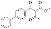 2-(BIPHENYL-4-CARBONYL)-3-OXO-BUTYRIC ACID METHYL ESTER Struktur