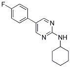 N-CYCLOHEXYL-5-(4-FLUOROPHENYL)PYRIMIDIN-2-AMINE Struktur