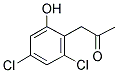 (4,6-DICHLORO-2-HYDROXYPHENYL)ACETONE Struktur