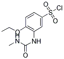 4-ETHOXY-3-(3-METHYL-UREIDO)-BENZENESULFONYL CHLORIDE Struktur