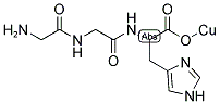 GLY-GLY-HIS COPPER-BINDING PEPTIDE Struktur