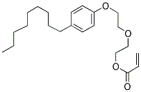 NONYLPHENOXYOLY(ETHYLENEOXY)ETHYL ACRYLATE Struktur