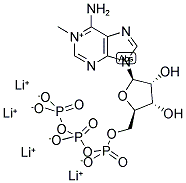 N1-METHYLADENOSINE-5'-TRIPHOSPHATE LITHIUM SALT Struktur