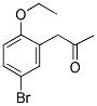 (5-BROMO-2-ETHOXYPHENYL)ACETONE Struktur