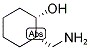 (1S,2S)-2-AMINOMETHYL-CYCLOHEXANOL Struktur