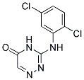 3-(2,5-DICHLORO-PHENYLAMINO)-4H-[1,2,4]TRIAZIN-5-ONE Struktur