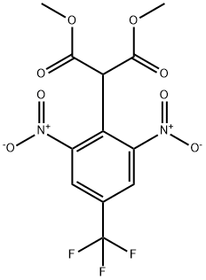 DIMETHYL 2-[2,6-DINITRO-4-(TRIFLUOROMETHYL)PHENYL]MALONATE Struktur