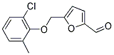 5-(2-CHLORO-6-METHYL-PHENOXYMETHYL)-FURAN-2-CARBALDEHYDE Struktur