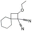 2-ETHOXYSPIRO[3.5]NONANE-1,1-DICARBONITRILE Struktur