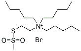 2-(TRIPENTYLAMMONIUM)ETHYL METHANETHIOSULFONATE BROMIDE Struktur