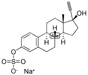 1,3,5(10)-ESTRATRIEN-17-ALPHA-ETHYNYL-3,17-BETA-DIOL 3-SULPHATE SODIUM SALT Struktur