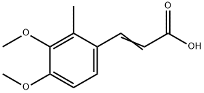 3,4-DIMETHOXY-2-METHYLCINNAMIC ACID Struktur