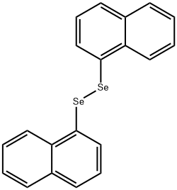 1,2-DI(1-NAPHTHYL)DISELANE Struktur