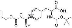 BOC-L-PHE(4-AMIDINO-ALLOC) Struktur