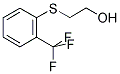 2-TRIFLUOROMETHYLPHENYLTHIOETHANOL Struktur