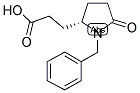 (S)-BENZYL-5-CARBOXYETHYL-2-PYRROLIDINONE Struktur