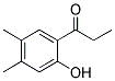 1-(2-HYDROXY-4,5-DIMETHYLPHENYL)PROPAN-1-ONE Struktur