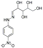 (1E)-2,3,4,5-TETRAHYDROXYPENTANAL (4-NITROPHENYL)HYDRAZONE Struktur