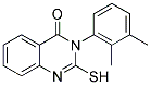 3-(2,3-DIMETHYL-PHENYL)-2-MERCAPTO-3H-QUINAZOLIN-4-ONE Struktur