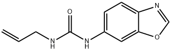 N-ALLYL-N'-(1,3-BENZOXAZOL-6-YL)UREA Struktur