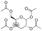 3-DEOXY-1,2,4,6-TETRA-O-ACETYL-D-GLUCOPYRANOSE Struktur