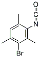 3-BROMO-2,4,6-TRIMETHYLPHENYL ISOCYANATE Struktur