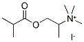 BETA-METHYLCHOLINE ISOBUTYRATE IODIDE Struktur