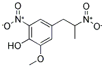 1-(4-HYDROXY-3-METHOXY-5-NITROPHENYL)-2-NITROPROPANE Struktur