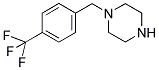 1-(4-(TRIFLUOROMETHYL)BENZYL)PIPERAZINE Struktur