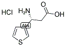 (R)-3-AMINO-3-(3-THIENYL)-PROPANOIC ACID HYDROCHLORIDE Struktur