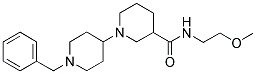 1-(1-BENZYLPIPERIDIN-4-YL)-N-(2-METHOXYETHYL)PIPERIDINE-3-CARBOXAMIDE Struktur