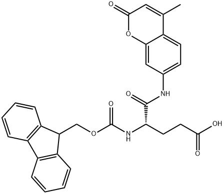 FMOC-GLU-AMC Struktur