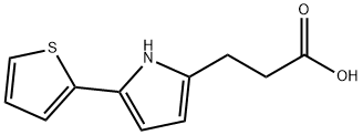 3-(5-THIOPHEN-2-YL-1H-PYRROL-2-YL)-PROPIONIC ACID Struktur