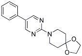 8-(5-PHENYLPYRIMIDIN-2-YL)-1,4-DIOXA-8-AZASPIRO[4.5]DECANE Struktur