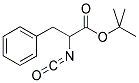 2-ISOCYANATO-3-PHENYLPROPIONIC ACID TERT-BUTYL ESTER Struktur