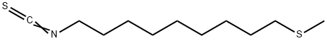 1-ISOTHIOCYANATO-9-(METHYLSULFENYL)-NONANE Struktur