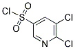 2,3-DICHLOROPYRIDINE-5-SULFONYL CHLORIDE Struktur