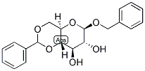 BENZYL 4,6-O-BENZYLIDENE-BETA-D-GLUCOPYRANOSIDE Struktur