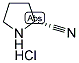 (R)-PYRROLIDINE-2-CARBONITRILE HYDROCHLORIDE Struktur