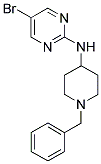 (1-BENZYL-PIPERIDIN-4-YL)-(5-BROMO-PYRIMIDIN-2-YL)-AMINE Struktur