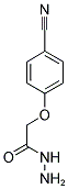 (4-CYANO-PHENOXY)-ACETIC ACID HYDRAZIDE Struktur