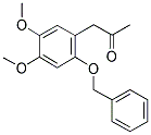 (2-BENZYLOXY-4,5-DIMETHOXYPHENYL)ACETONE Struktur