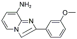 2-(3-METHOXY-PHENYL)-IMIDAZO[1,2-A]PYRIDIN-8-YLAMINE Struktur