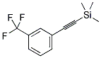 1[(TRIMETHYLSILYL)ETHYNYL]-3-TRIFLUOROMETHYLBENZENE Struktur