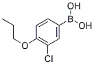 3-CHLORO-4-PROPOXYPHENYLBORONIC ACID Struktur