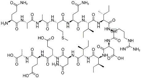 H-GLN-ALA-ALA-MET-GLN-ILE-ILE-ARG-ASP-ILE-ILE-ASN-GLU-GLU-ALA-OH|