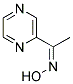 1-(2-PYRAZINYL)-1-ETHANONE OXIME Struktur