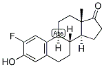 1,3,5(10)-ESTRATRIEN-2-FLUORO-3-OL, 17-ONE Struktur